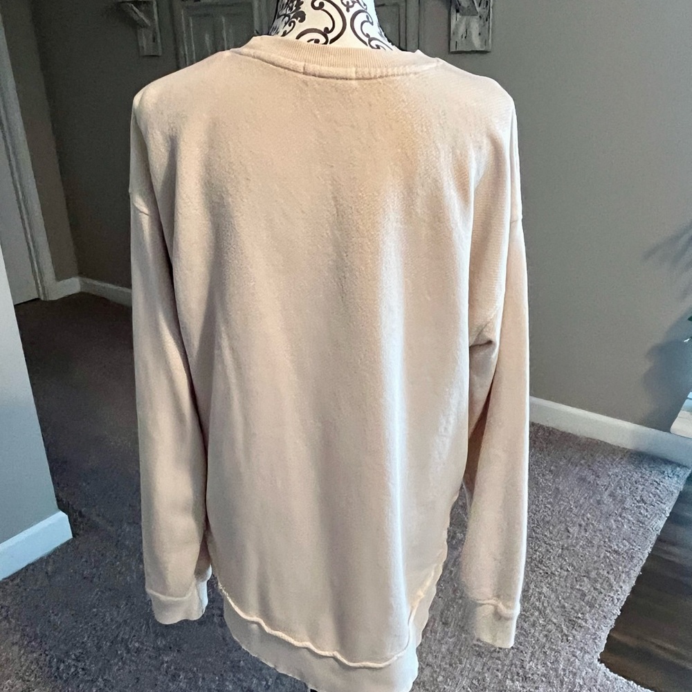 Women's Cream Tunic Top